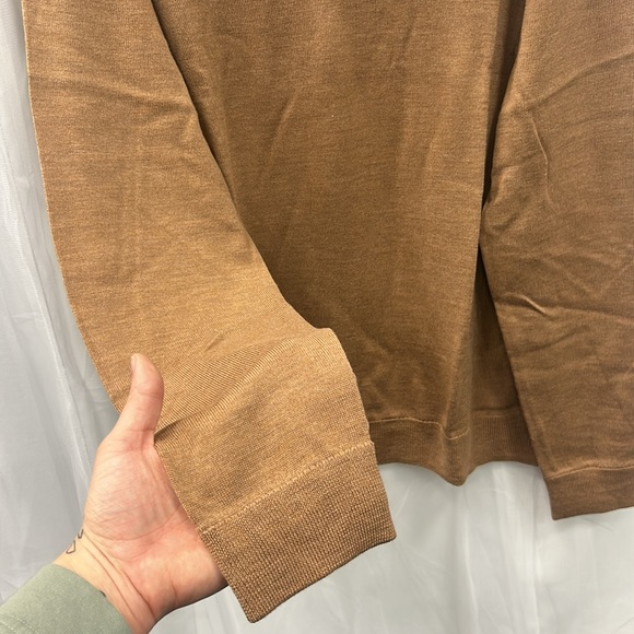 GOING FAST🎉🆕Nordstrom Men’s Washable 100% Merino Wool Quarter Zip Sweater - Picture 9 of 14